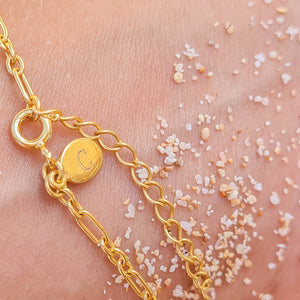 Bali chain gold bracelet