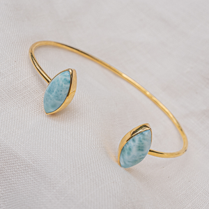 Larimar Bangle - Limited Edition