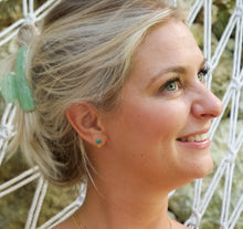Load image into Gallery viewer, Mini Turquoise stud earrings