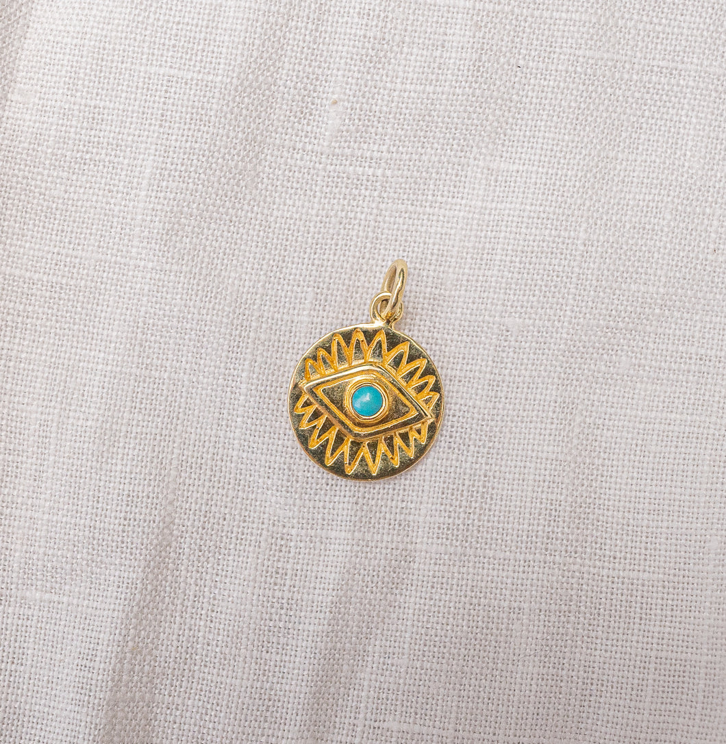 Ubud Coin - Turquoise