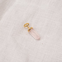 Load image into Gallery viewer, Rose Quartz crystal pendant