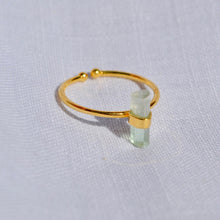 Load image into Gallery viewer, Adjustable Tourmaline ring
