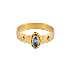Load image into Gallery viewer, The Umalas Ring - Blue Topaz