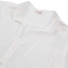 Load image into Gallery viewer, Essential Linen Shirt - White