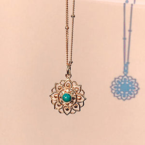 Lotus flower - Turquoise (Limited Edition)