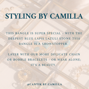 Lapis Lazuli Bangle